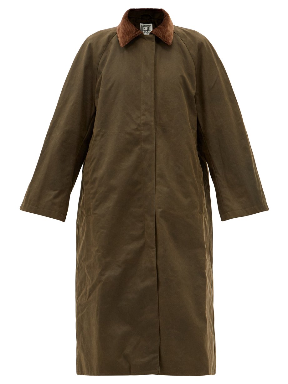Green Country waxed-cotton coat | Toteme | MATCHESFASHION US