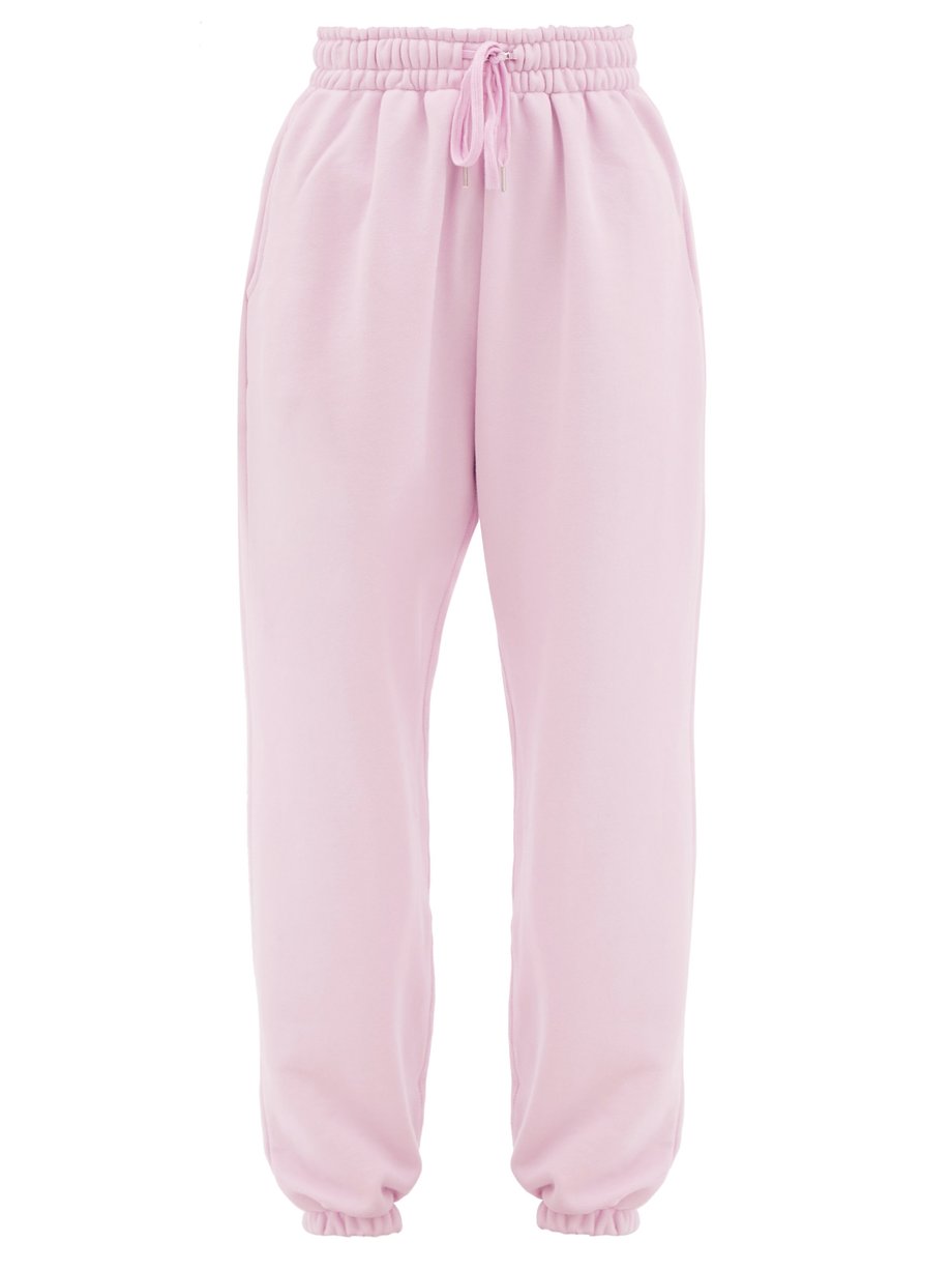 Pink Vanessa cotton track pants | The Frankie Shop | MATCHESFASHION UK