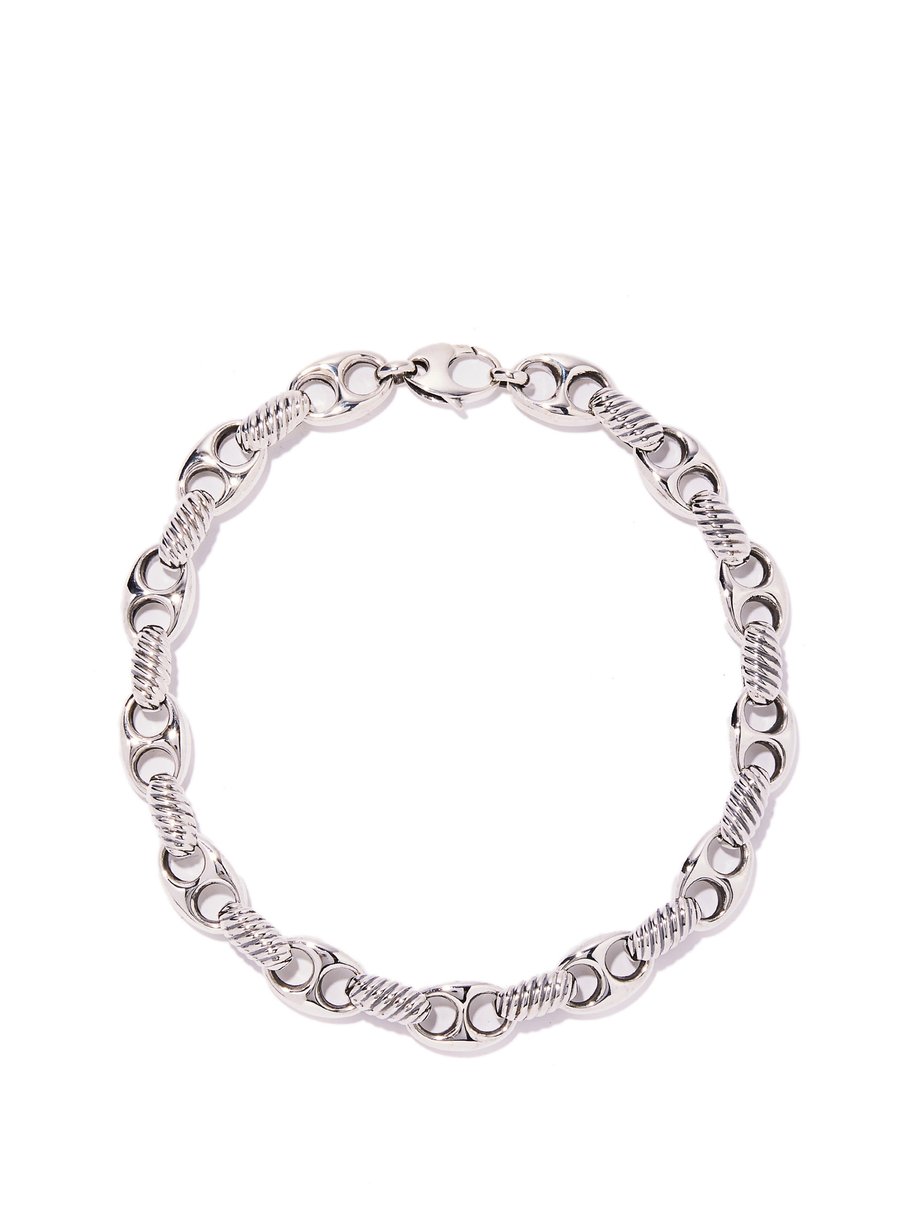 Metallic Blondeau sterling silver necklace | Sophie Buhai ...
