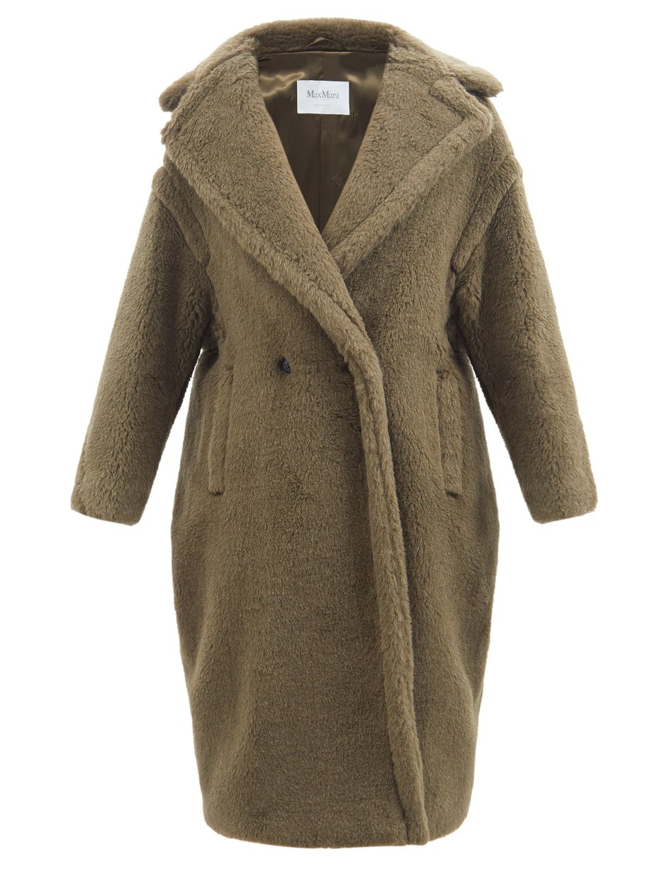 Max Mara Brown Tedgirl coat | 매치스패션, 모던 럭셔리 온라인 쇼핑