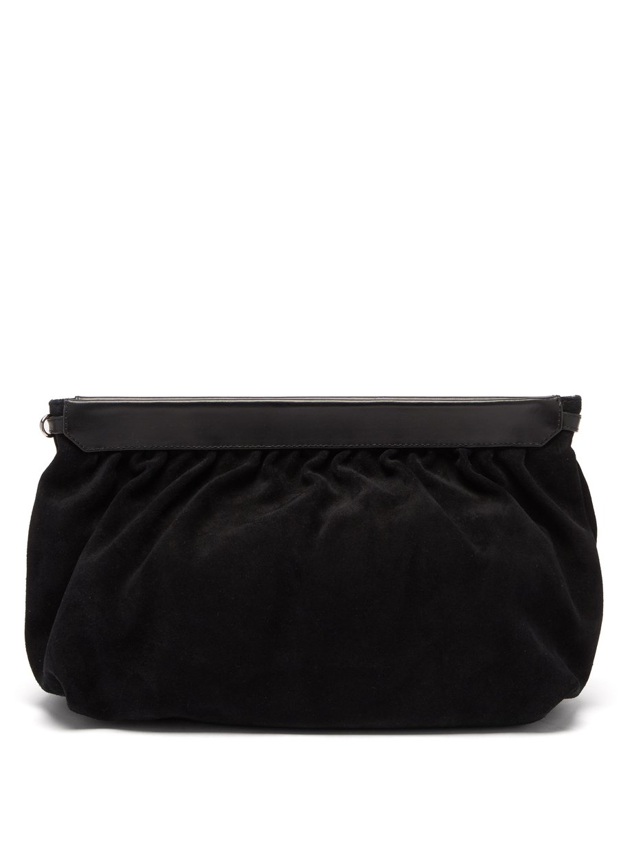 Black suede and clutch bag Isabel Marant | US