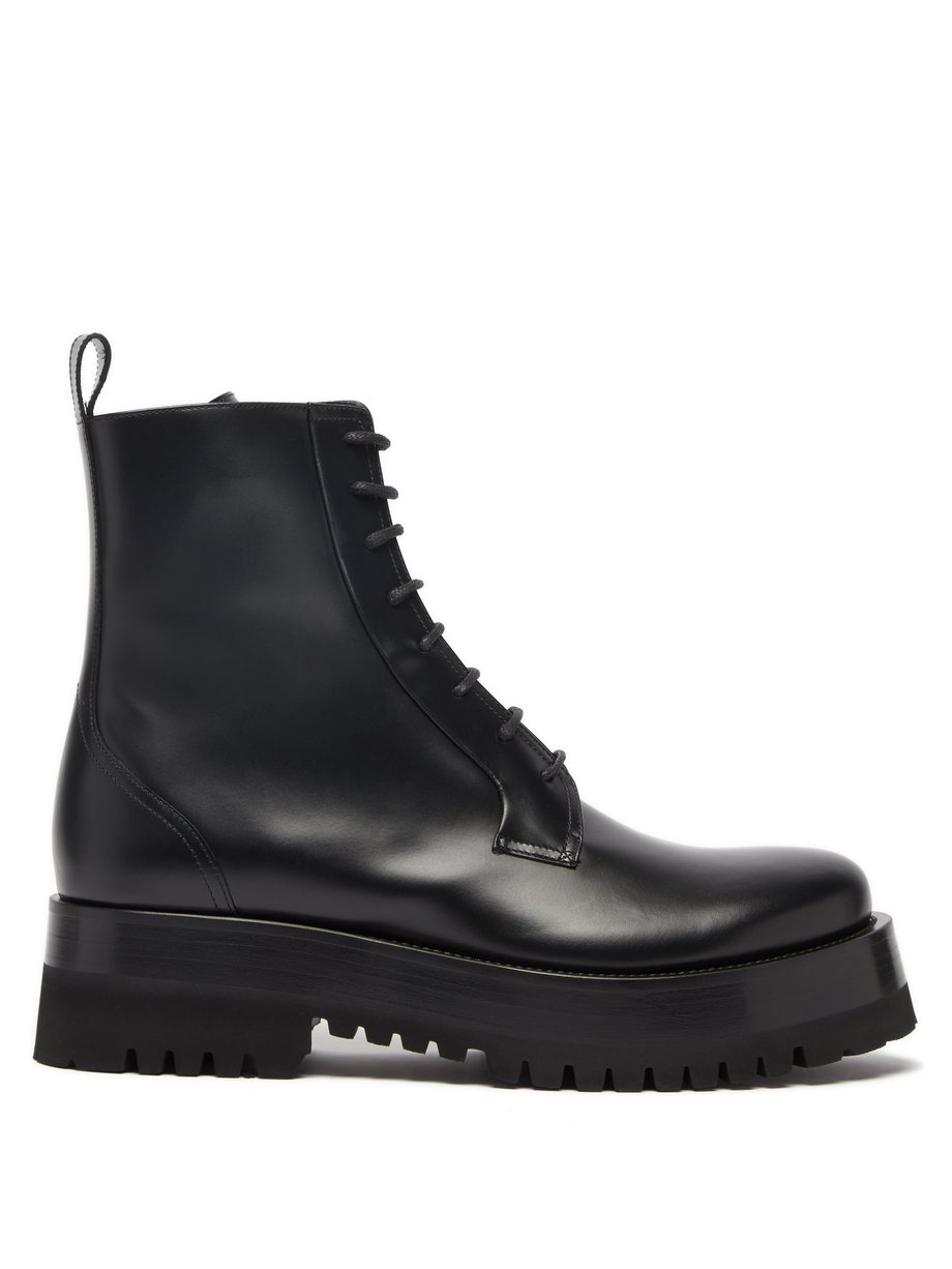 valentino lug sole boots