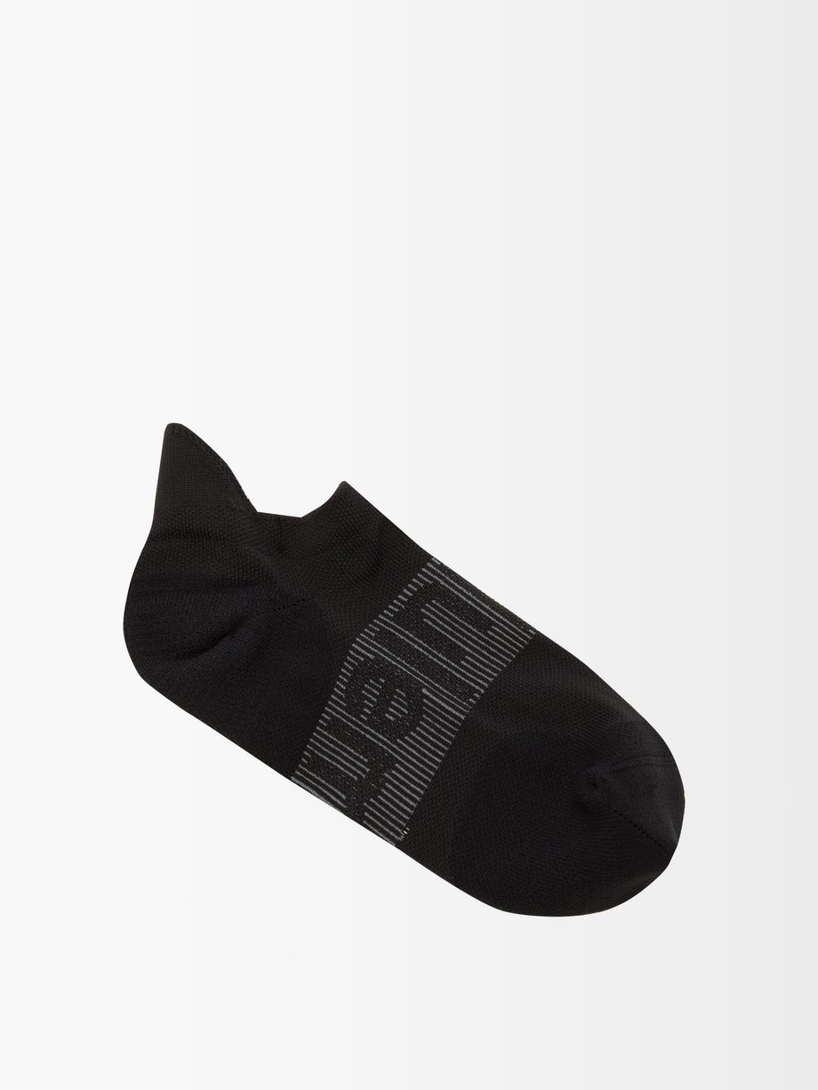 Black Pack of three Power Stride socks | Lululemon | MATCHESFASHION UK