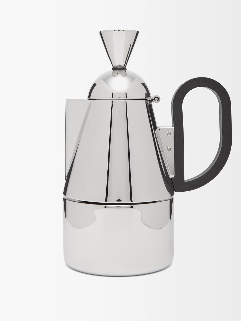 Tom Dixon Metallic Brew stainless-steel stovetop coffee pot | 매치스패션, 모던 ...