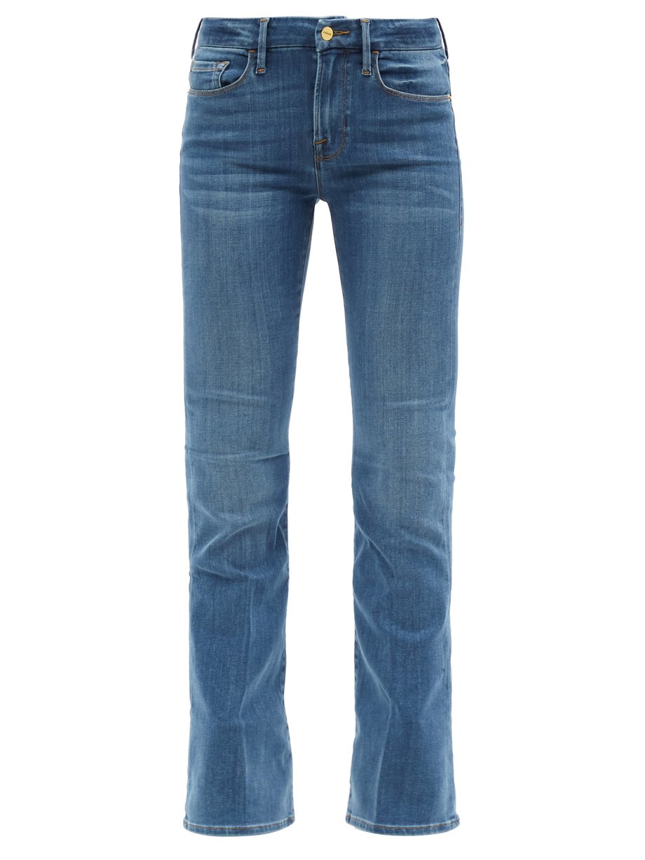 Blue Le Mini slim-leg bootcut jeans | FRAME | MATCHESFASHION UK
