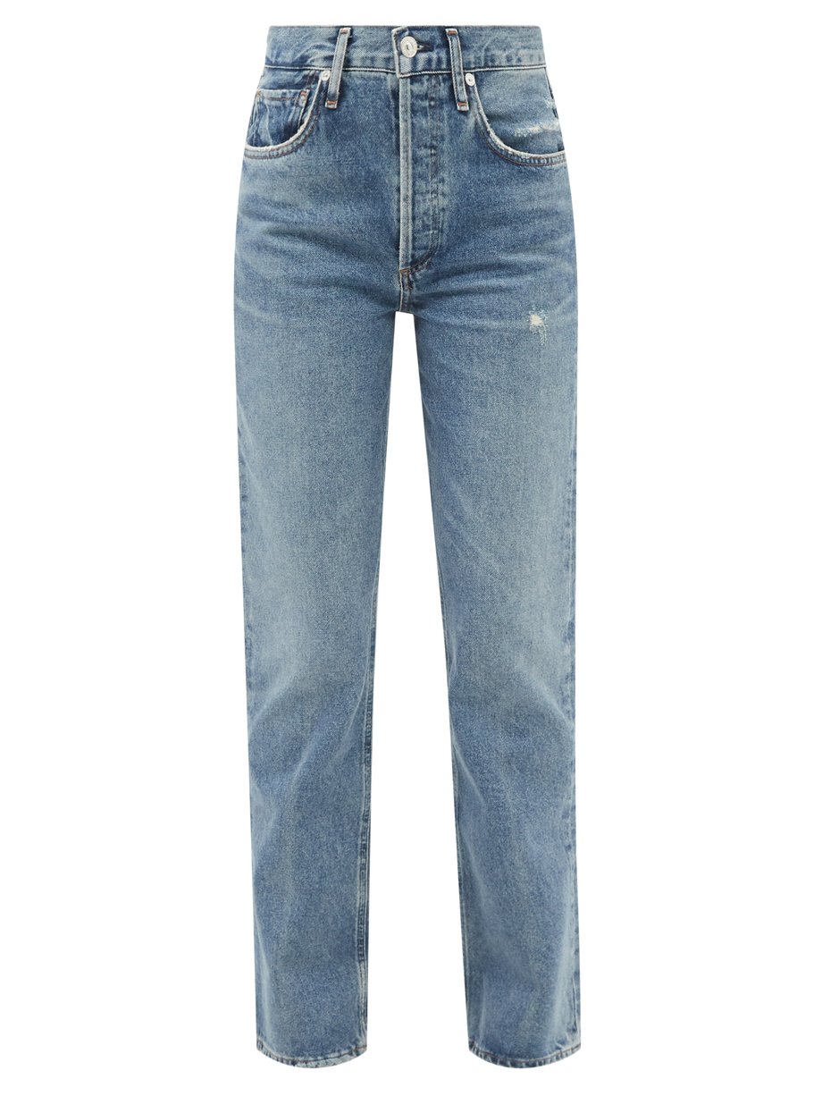 Blue Libby high-rise bootcut jeans | Citizens of Humanity