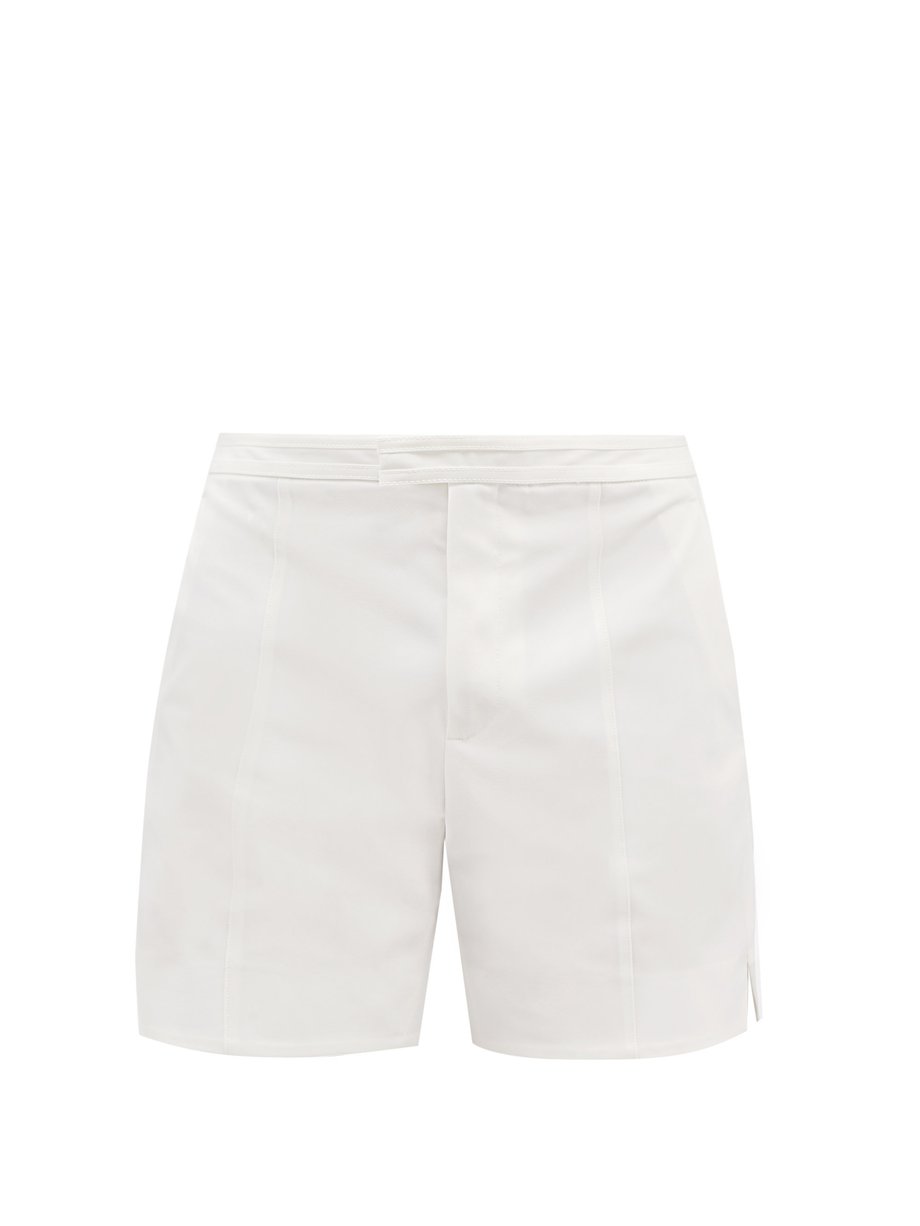 White Technical-twill tennis shorts | Jacques | MATCHESFASHION US