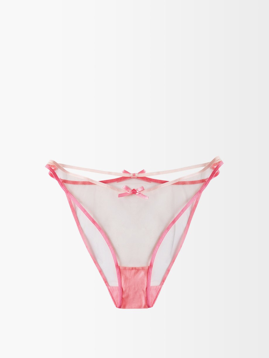 Candie tulle briefs Pink Agent Provocateur | MATCHESFASHION FR