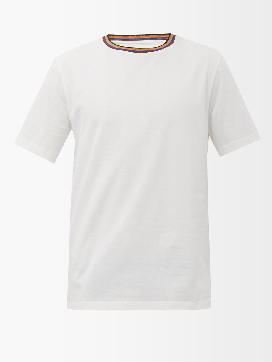 White organic-cotton T-shirt | Paul | MATCHESFASHION AU