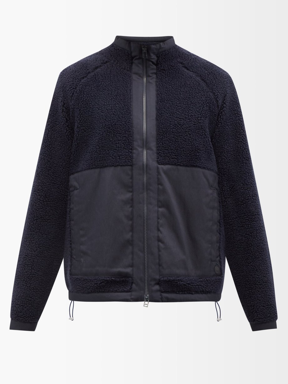 Folk Navy Signal fleece and shell jacket | 매치스패션, 모던 럭셔리 온라인 쇼핑