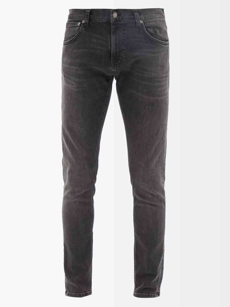 Grey Tight Terry skinny jeans Nudie Jeans MATCHESFASHION AU