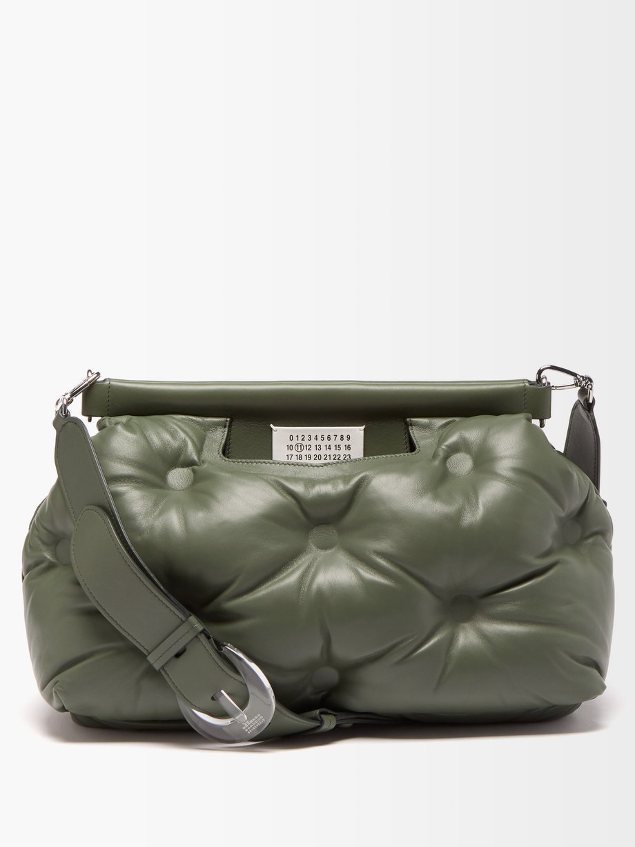 Green Glam Slam quilted-leather shoulder bag | Maison Margiela ...