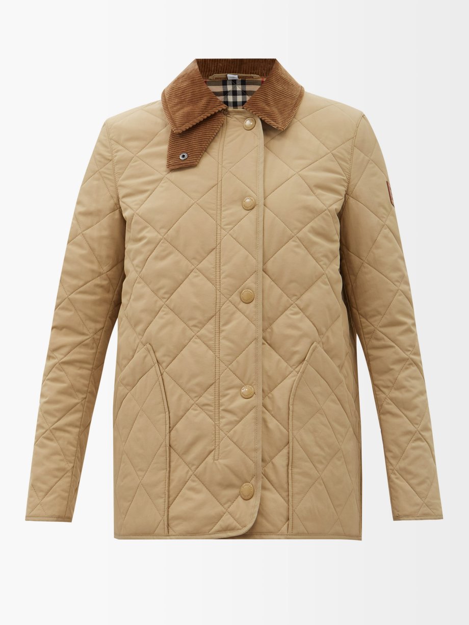 Cotswold quilted-shell jacket Beige Burberry | MATCHESFASHION FR