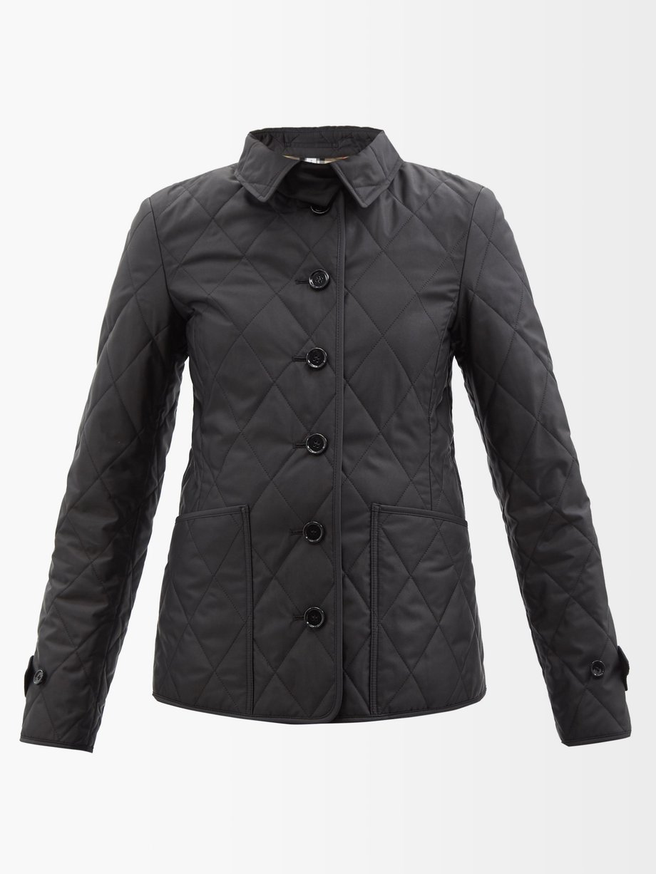 fernleigh thermoregulated diamond quilted jacket burberry