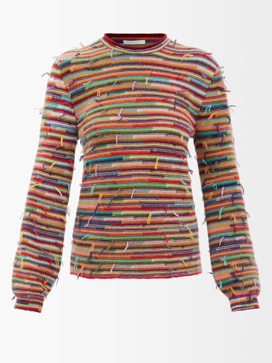 chloe intarsia sweater