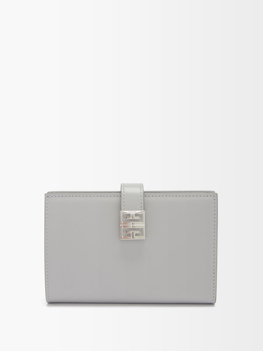 Grey 4G leather wallet | Givenchy | MATCHESFASHION UK
