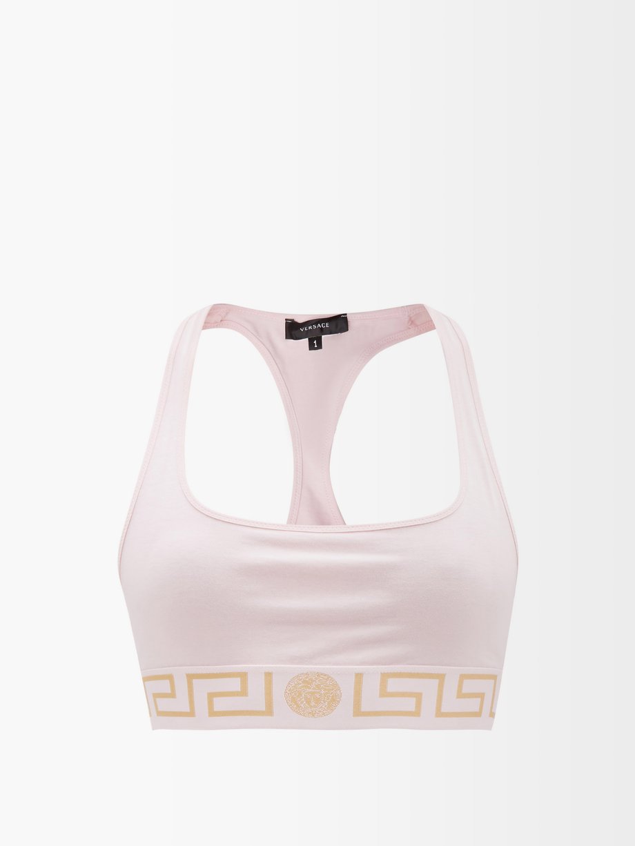 versace pink bra