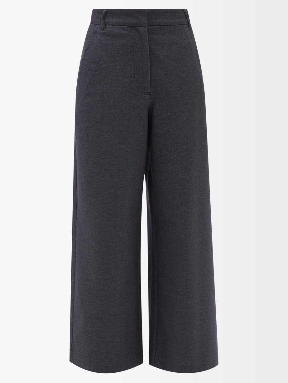 Foster trousers Navy Weekend Max Mara | MATCHESFASHION FR