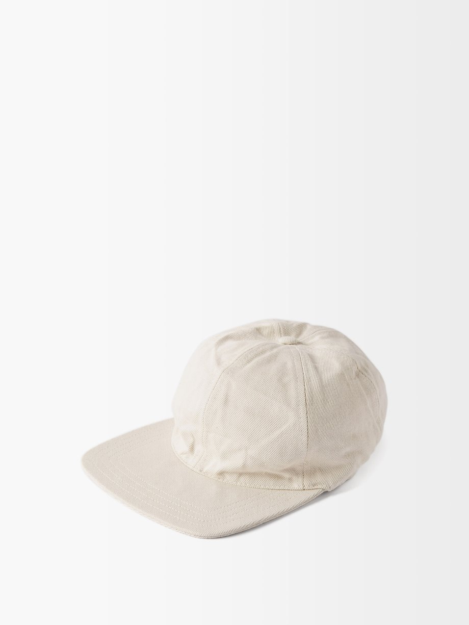 Jil Sander White Cotton-blend canvas baseball cap | 매치스패션, 모던 럭셔리 온라인 쇼핑