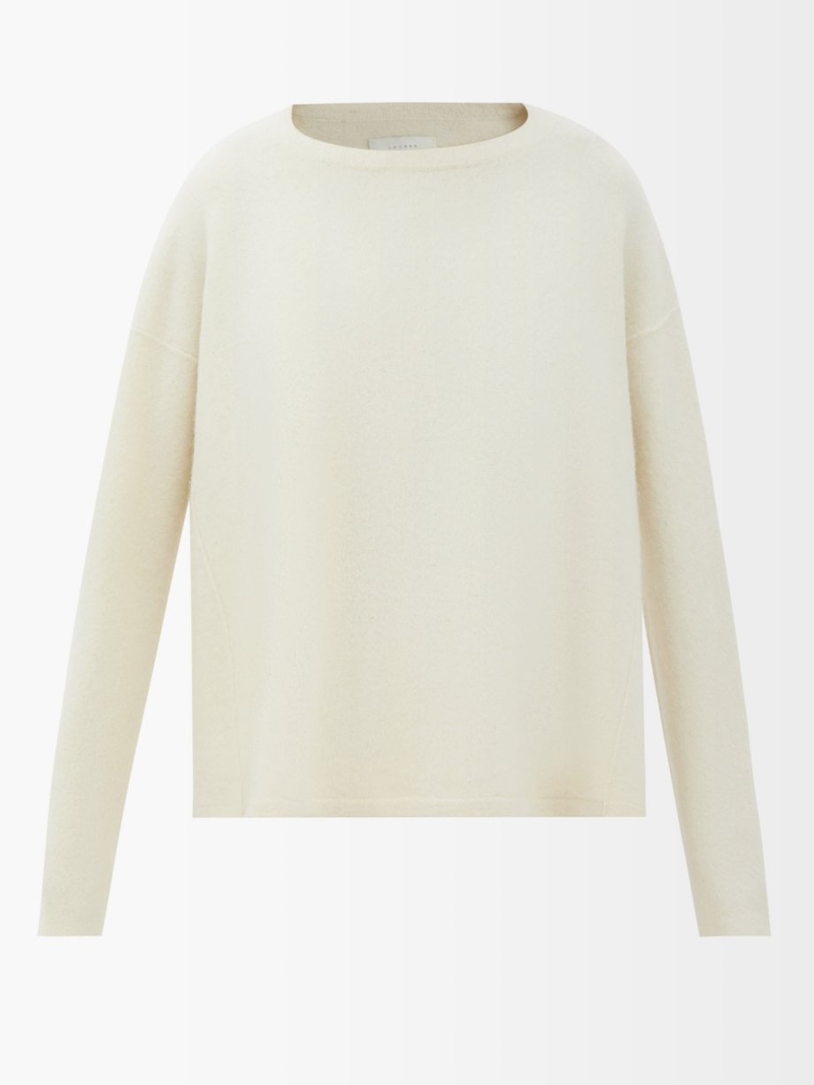 Lauren Manoogian White Baby alpaca-blend sweater | 매치스패션, 모던 럭셔리 온라인 쇼핑