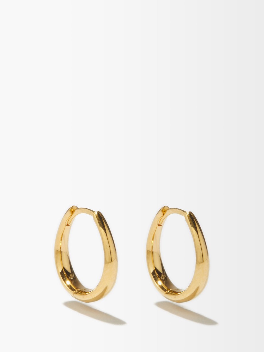 소피 부하이 귀걸이 Sophie Buhai Gold Intrinsic medium 18kt gold-vermeil earrings