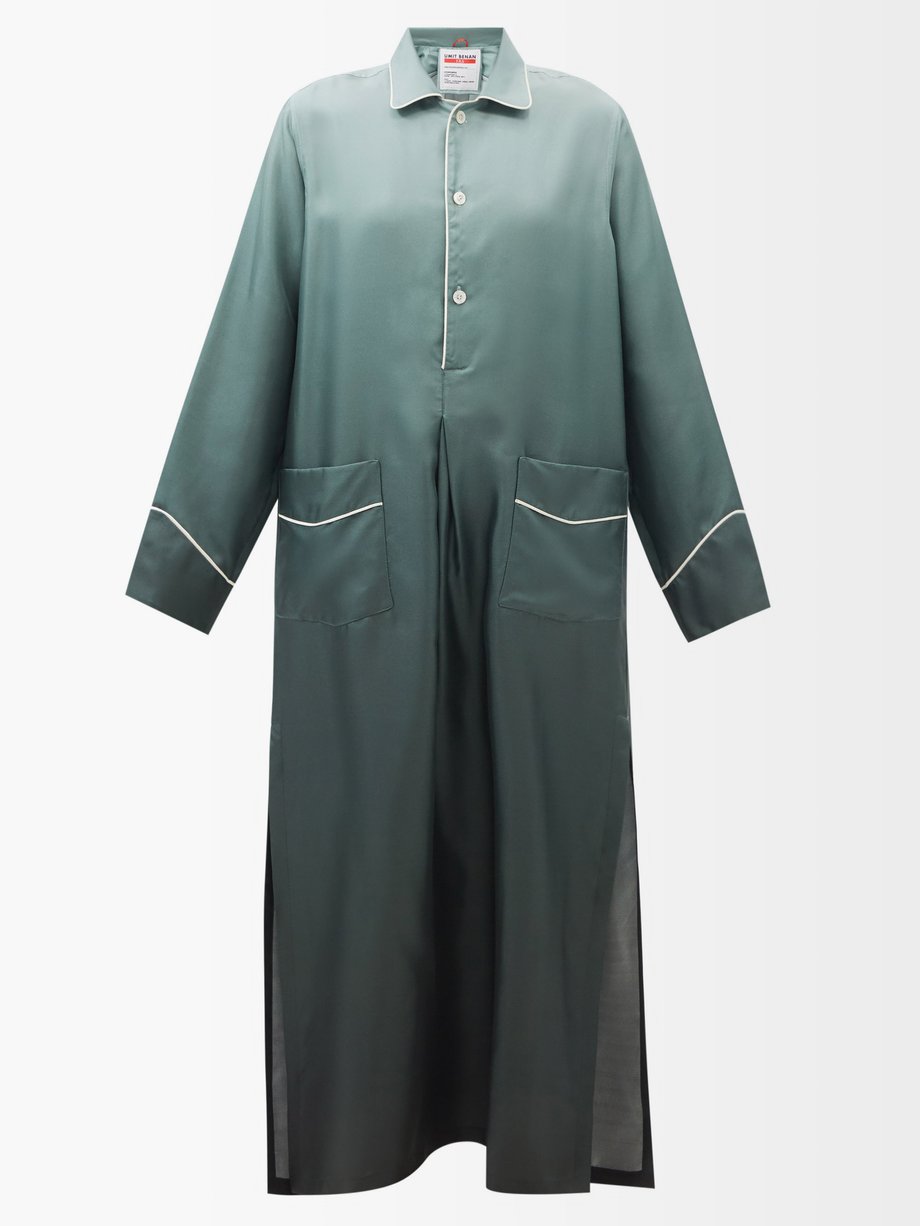 Green X Umit Benan Clemente cotton-blend nightgown | F.R.S – For ...