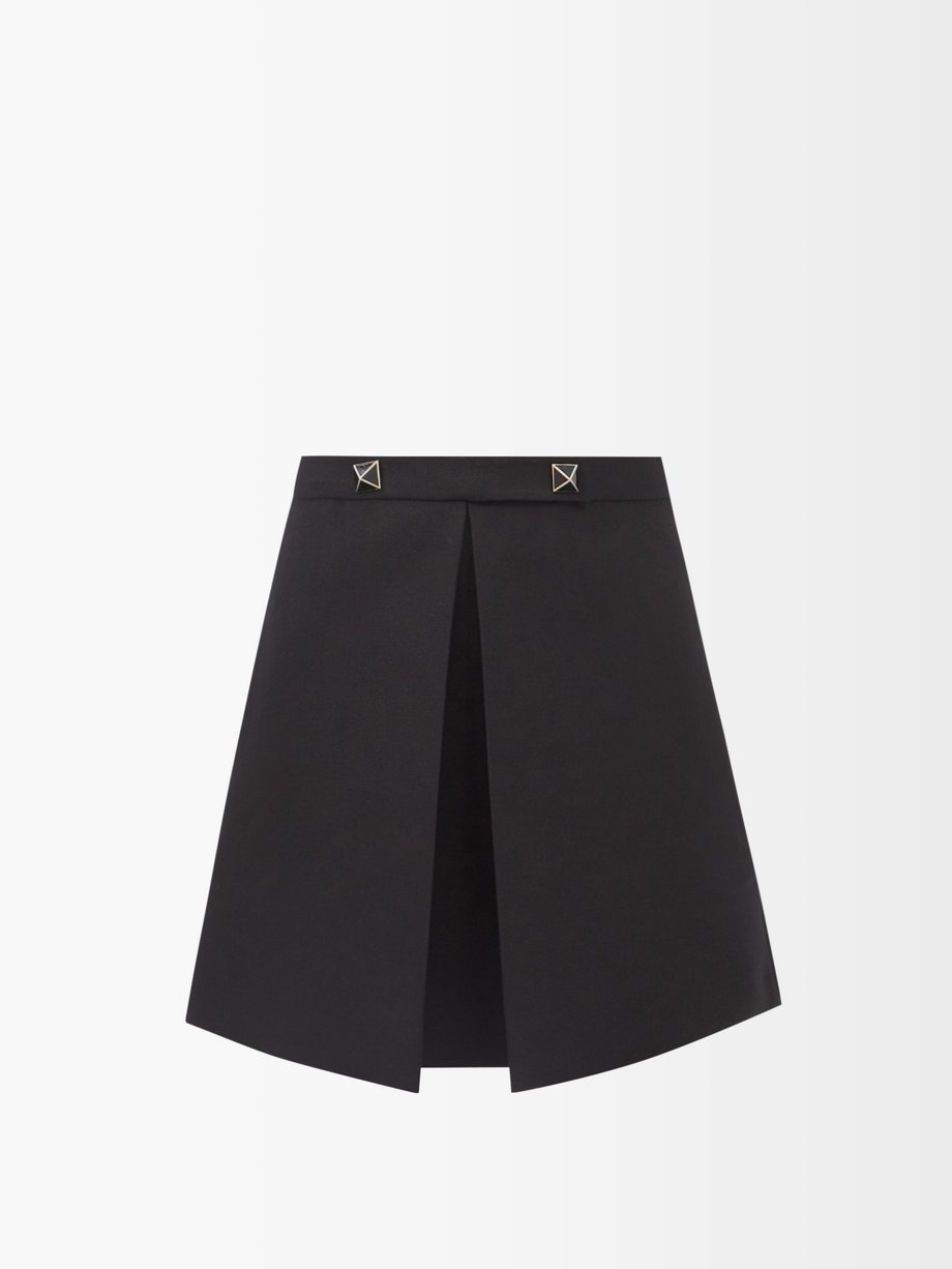 valentino black skirt