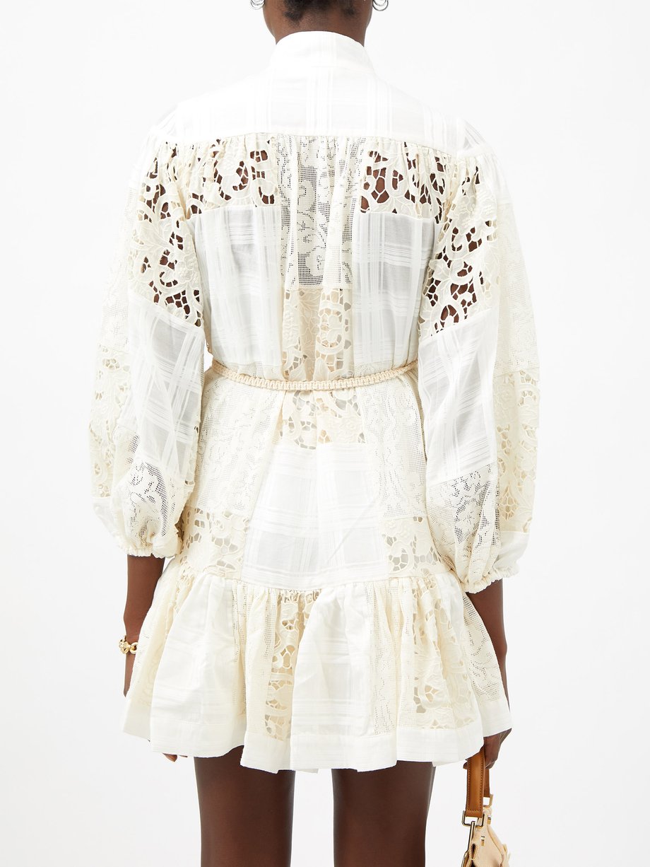 Zimmermann Andie コットンブレンドミニドレス 純正品 www.tunic.store