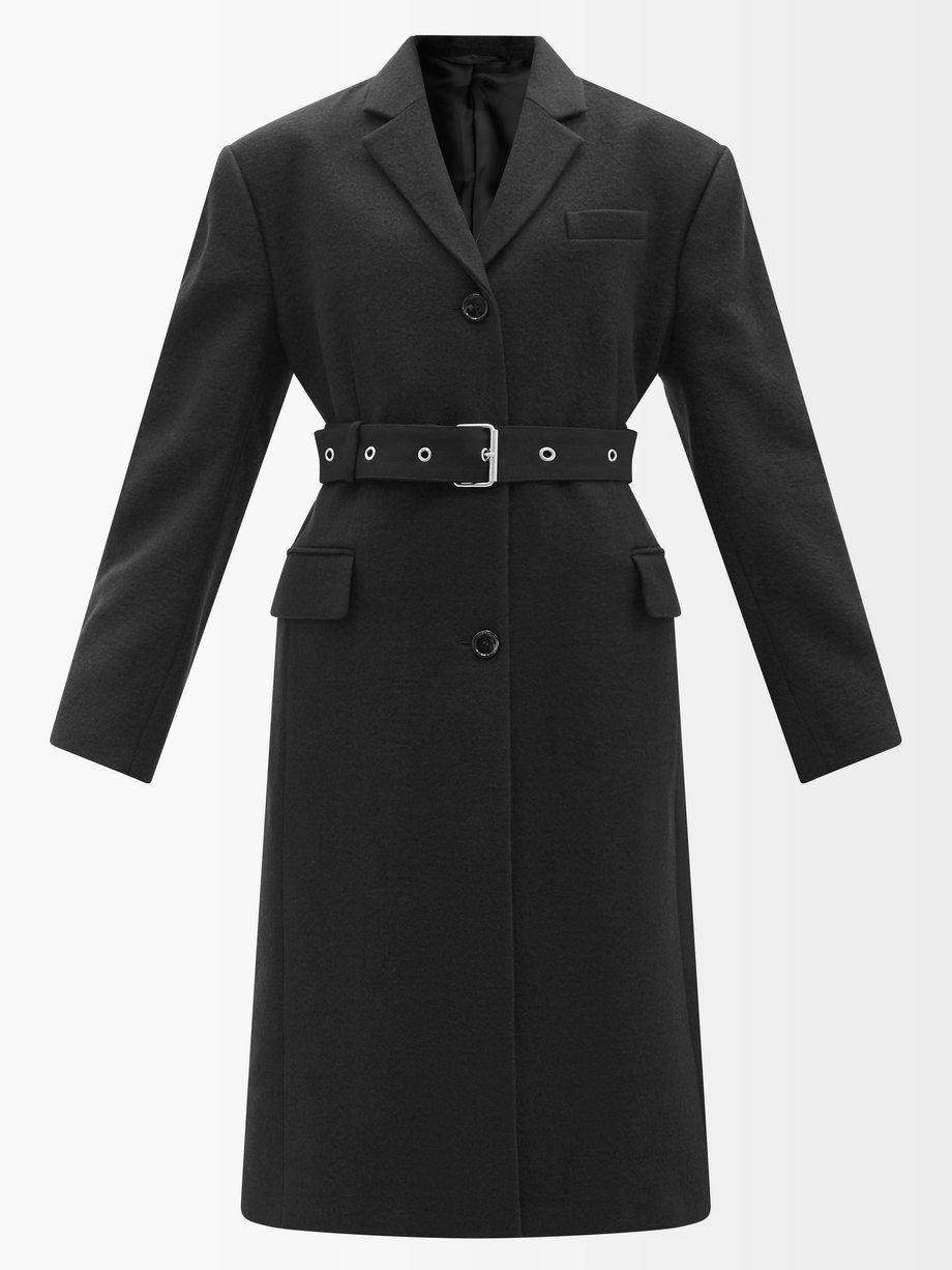 tailored wool coat coach