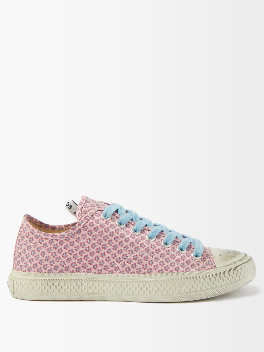 Pink Ballow floral-jacquard trainers | Acne Studios | MATCHESFASHION US