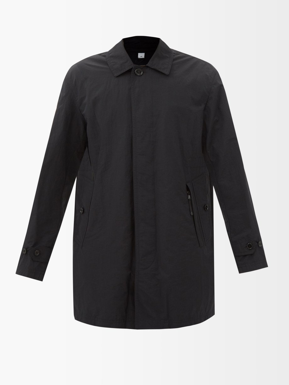 Black Marlow technical-shell coat | Burberry | MATCHESFASHION US