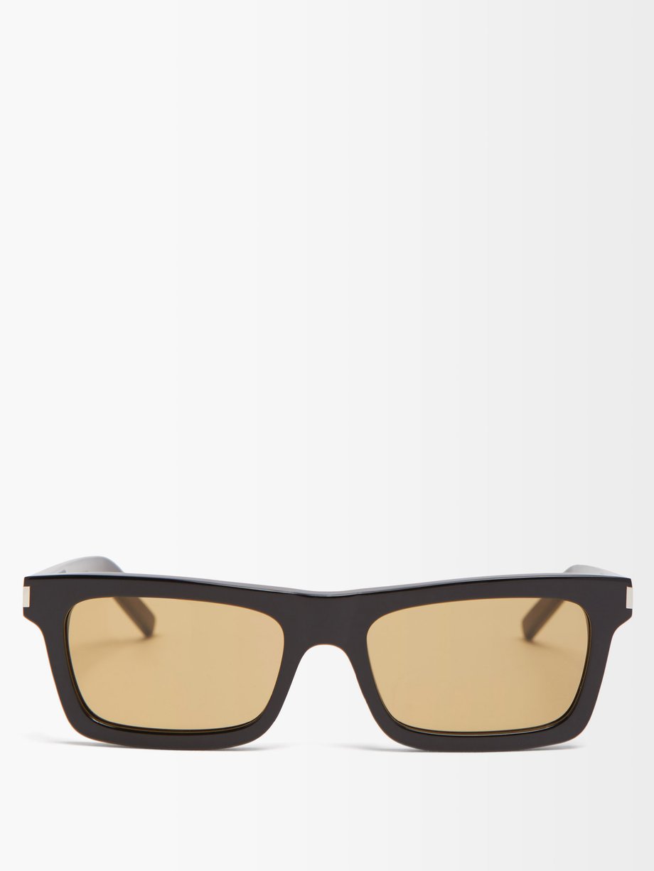 Black Betty square acetate sunglasses | Saint Laurent | MATCHESFASHION US