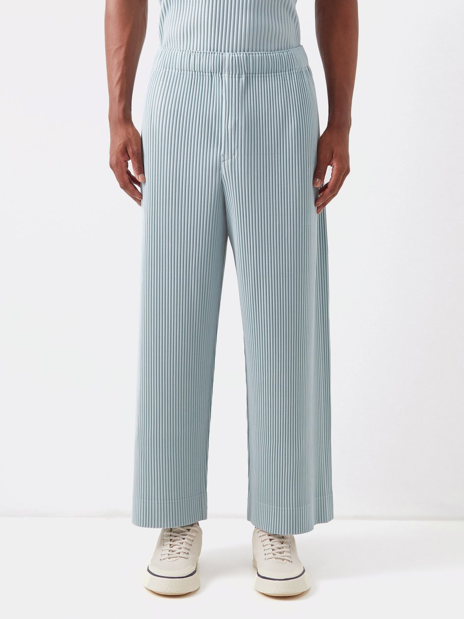 Pantalon ample en tissu plissé technique Matchesfashion Femme Vêtements Pantalons & Jeans Pantalons Pantalons larges 