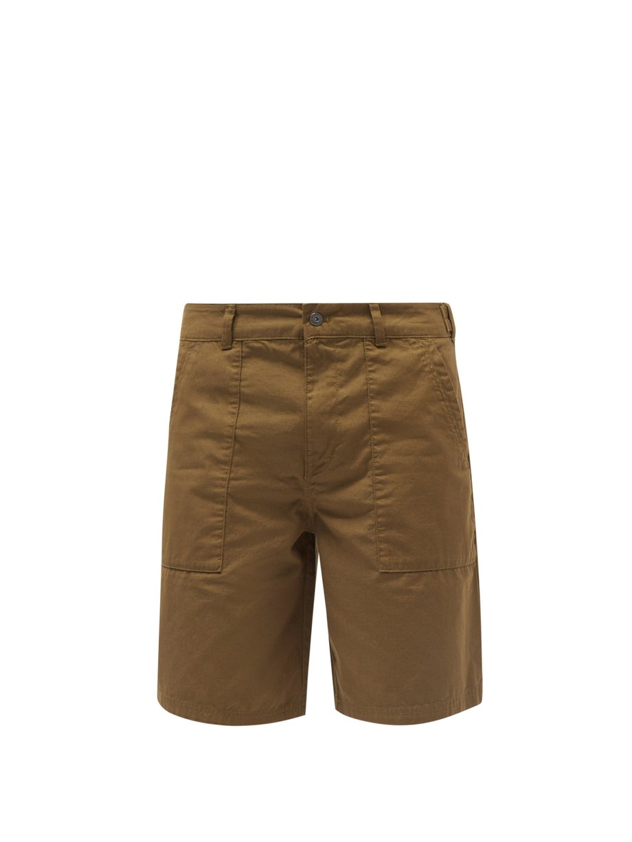 Green Ripstop cotton cargo shorts | The North Face | MATCHESFASHION UK