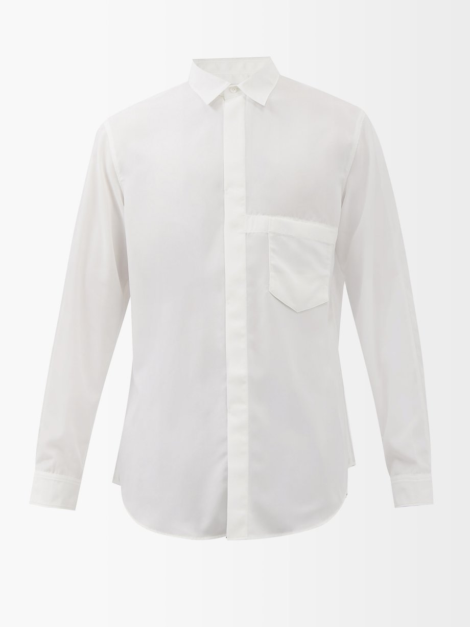 soft cotton white shirt