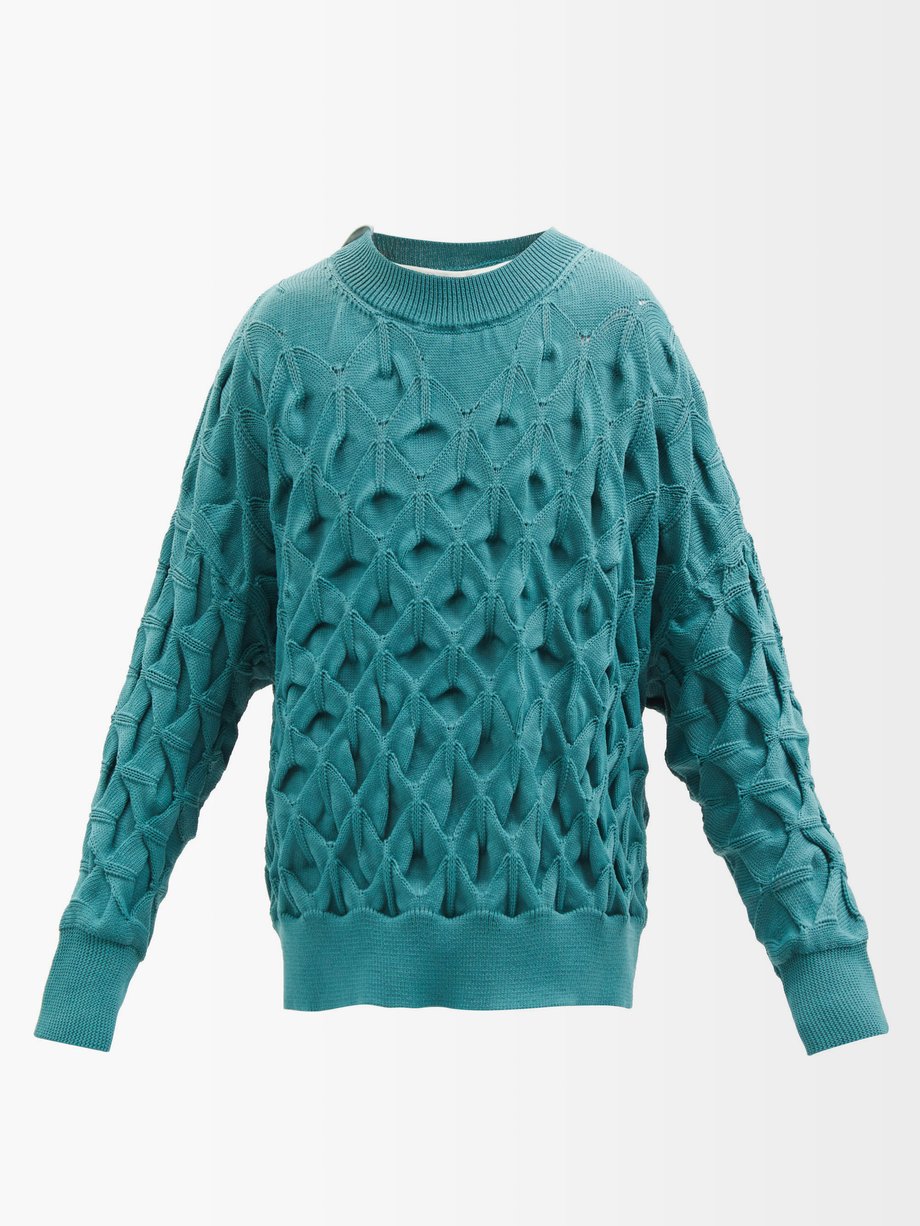 Green Nathan cable-knit sweater | Namacheko | MATCHESFASHION US