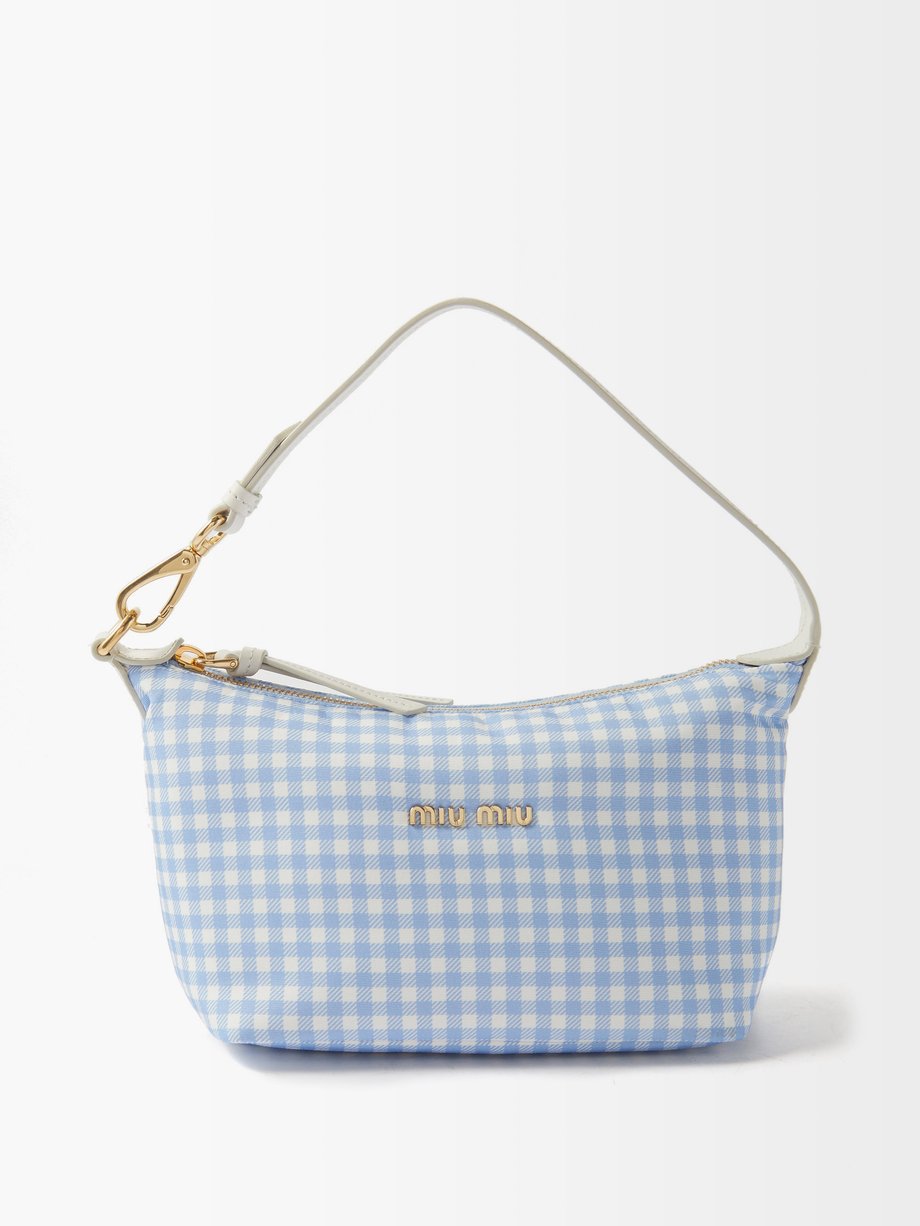 miu miu gingham bag