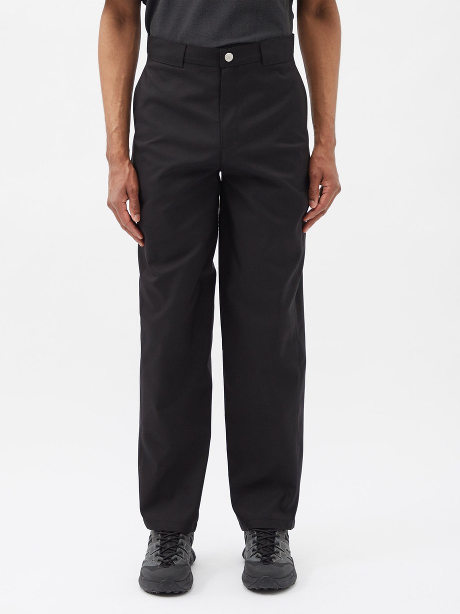 Black Onsite twill trousers | AFFXWRKS | MATCHESFASHION US