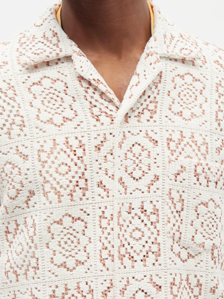 正規激安 sasquatchfabrix. Cube Lace L/S Shirts シャツ - asecd.ca