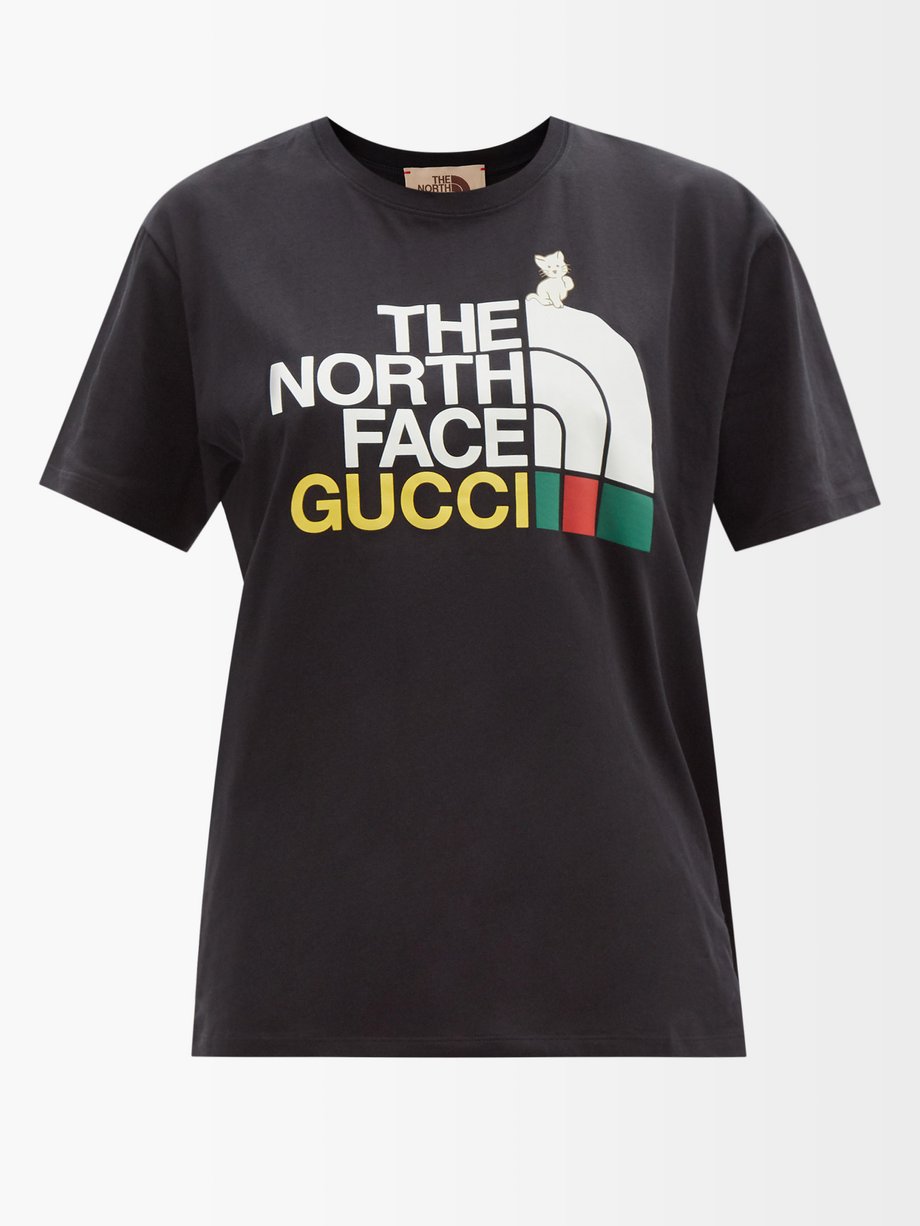 THE NORTH FACE GUCCI ロゴ Tシャツ - rehda.com