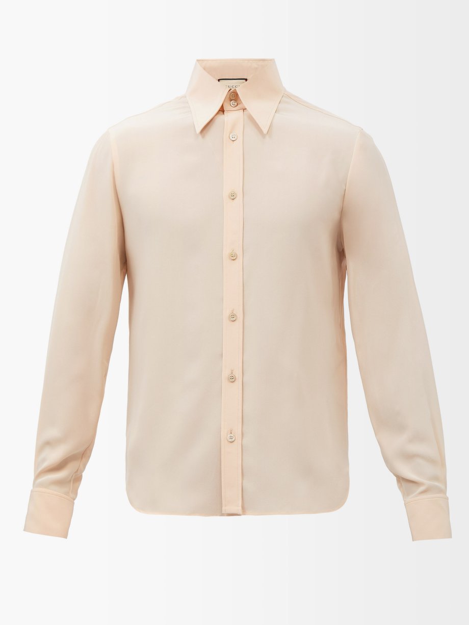 gucci silk dress shirt