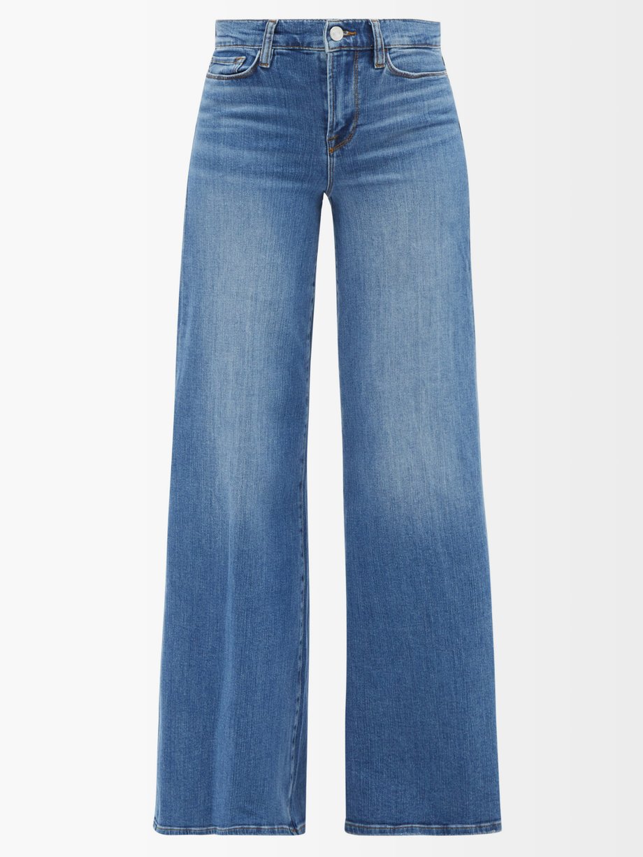 Le Baggy Wide-leg Jeans Matchesfashion Dames Kleding Broeken & Jeans Jeans Wide Leg Jeans 
