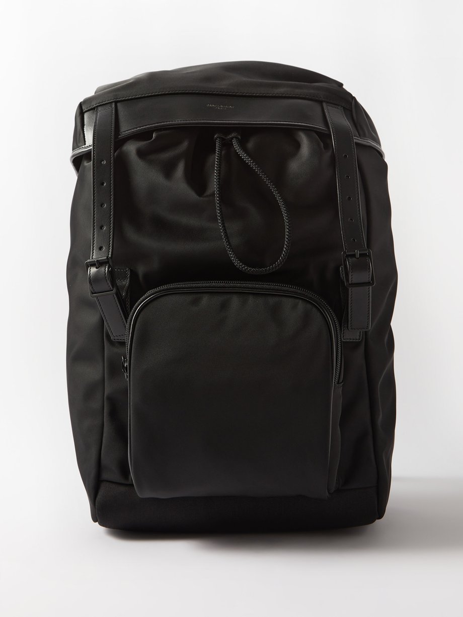 Saint Laurent Black City canvas backpack | 매치스패션, 모던 럭셔리 온라인 쇼핑