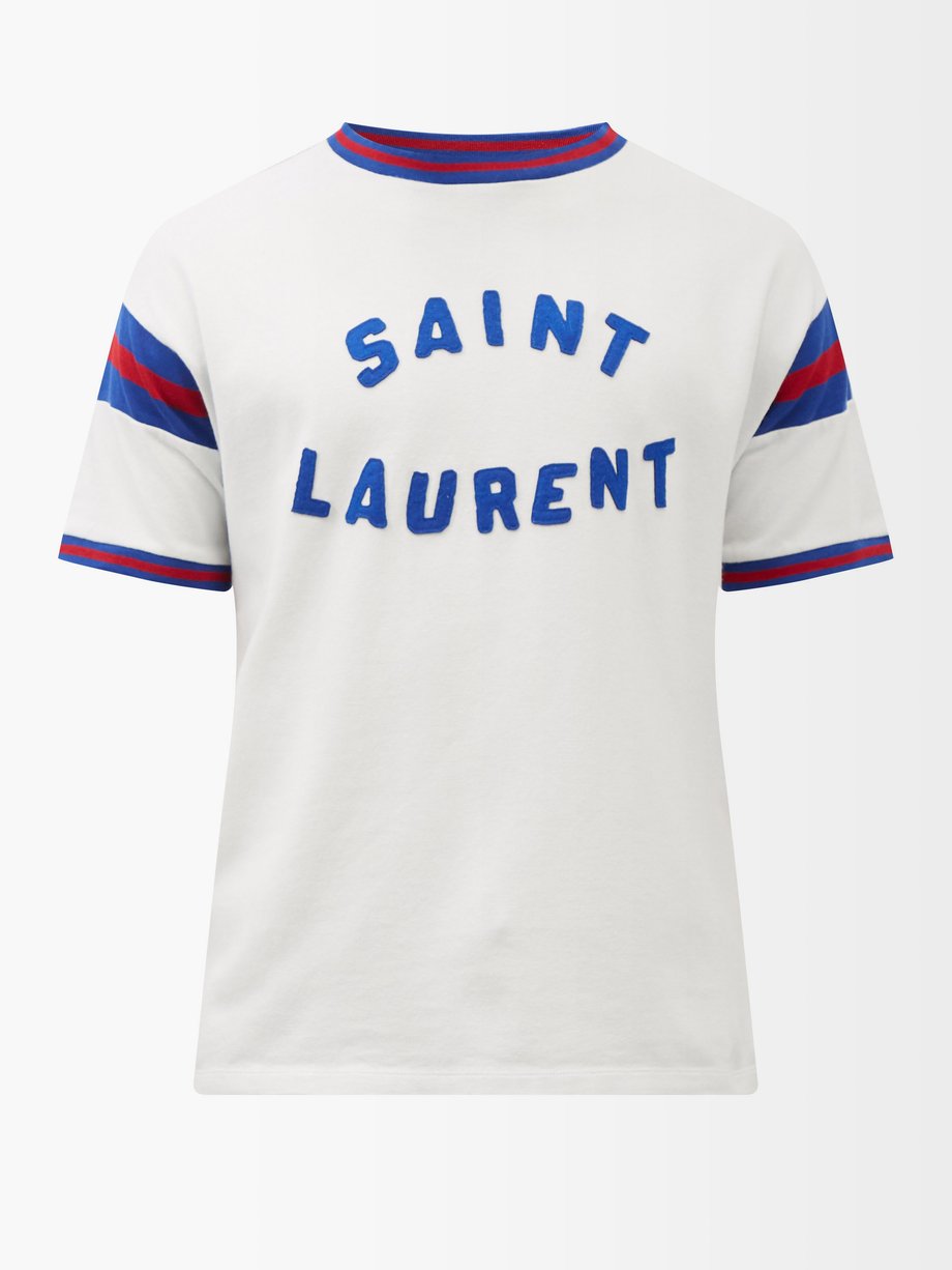 Saint Laurent Tシャツ Tシャツ/カットソー(半袖/袖なし) トップス メンズ 安い売品