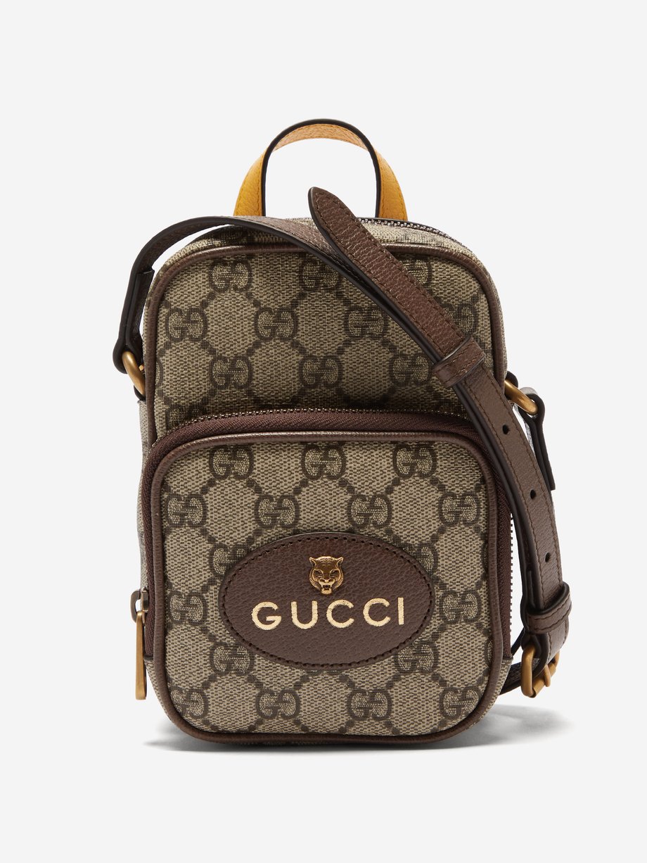 Gucci Gucci Neo Vintage mini GG-Supreme canvas cross-body bag Neutral ...