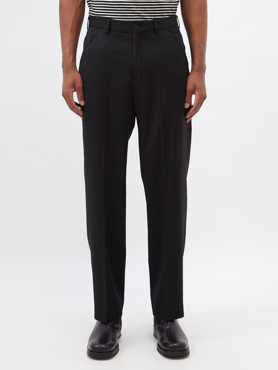 Chino 22 wool-twill trousers Black Our Legacy | MATCHESFASHION FR