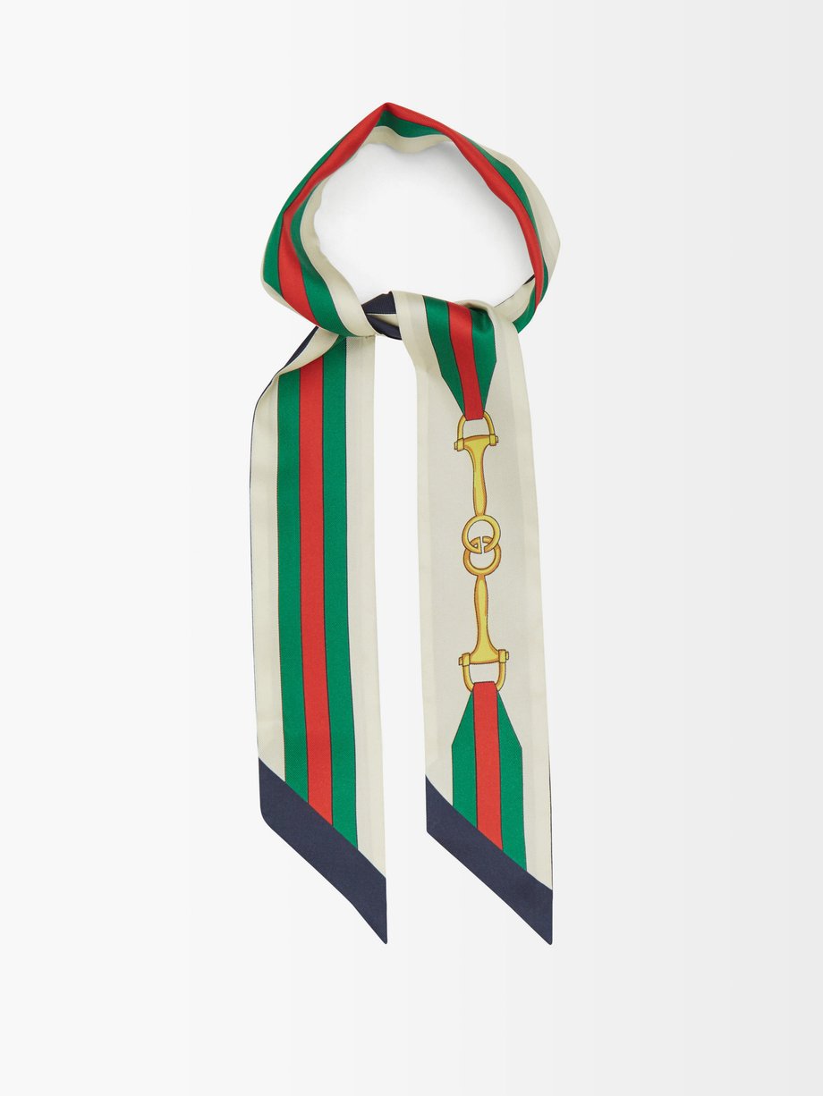 gucci horsebit scarf