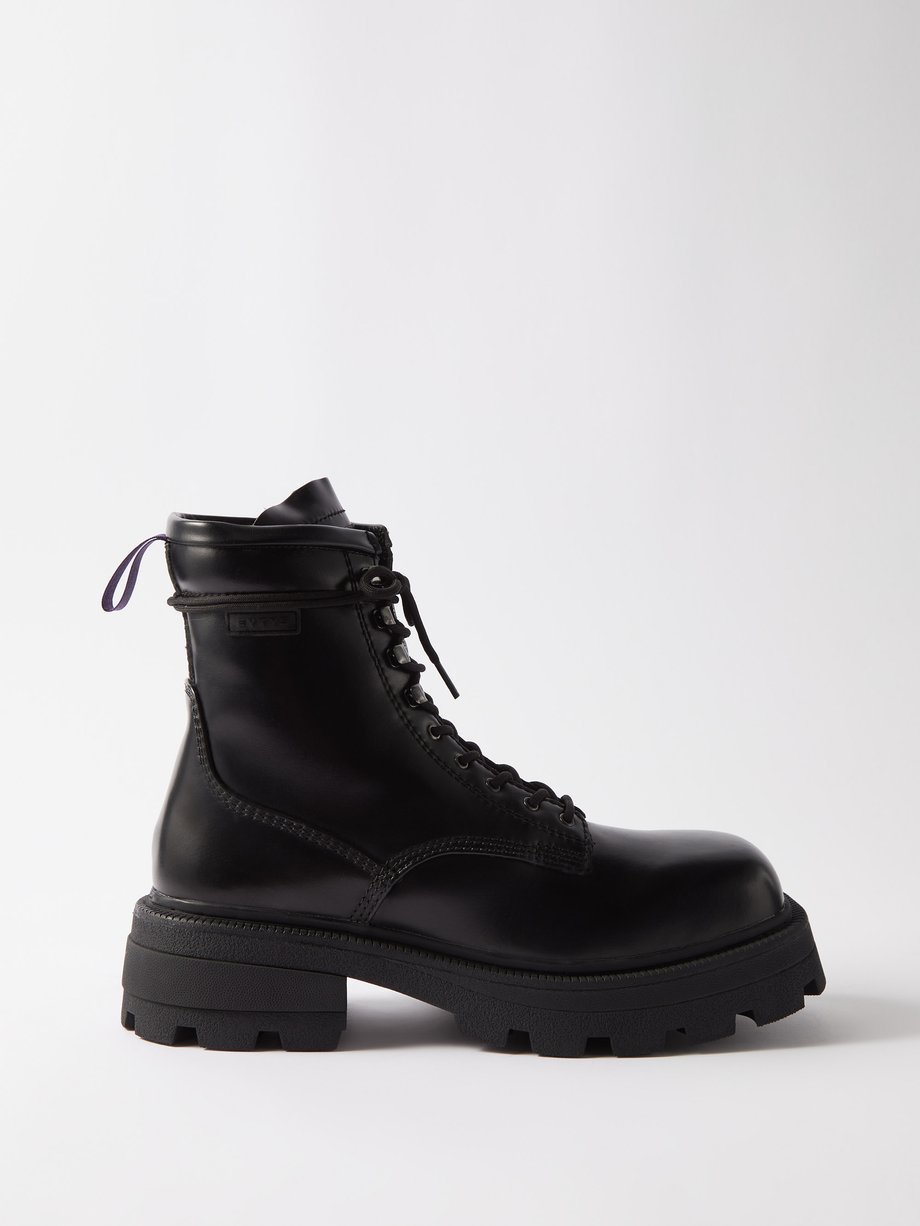 Black Michigan leather lace-up boots | Eytys | MATCHESFASHION US