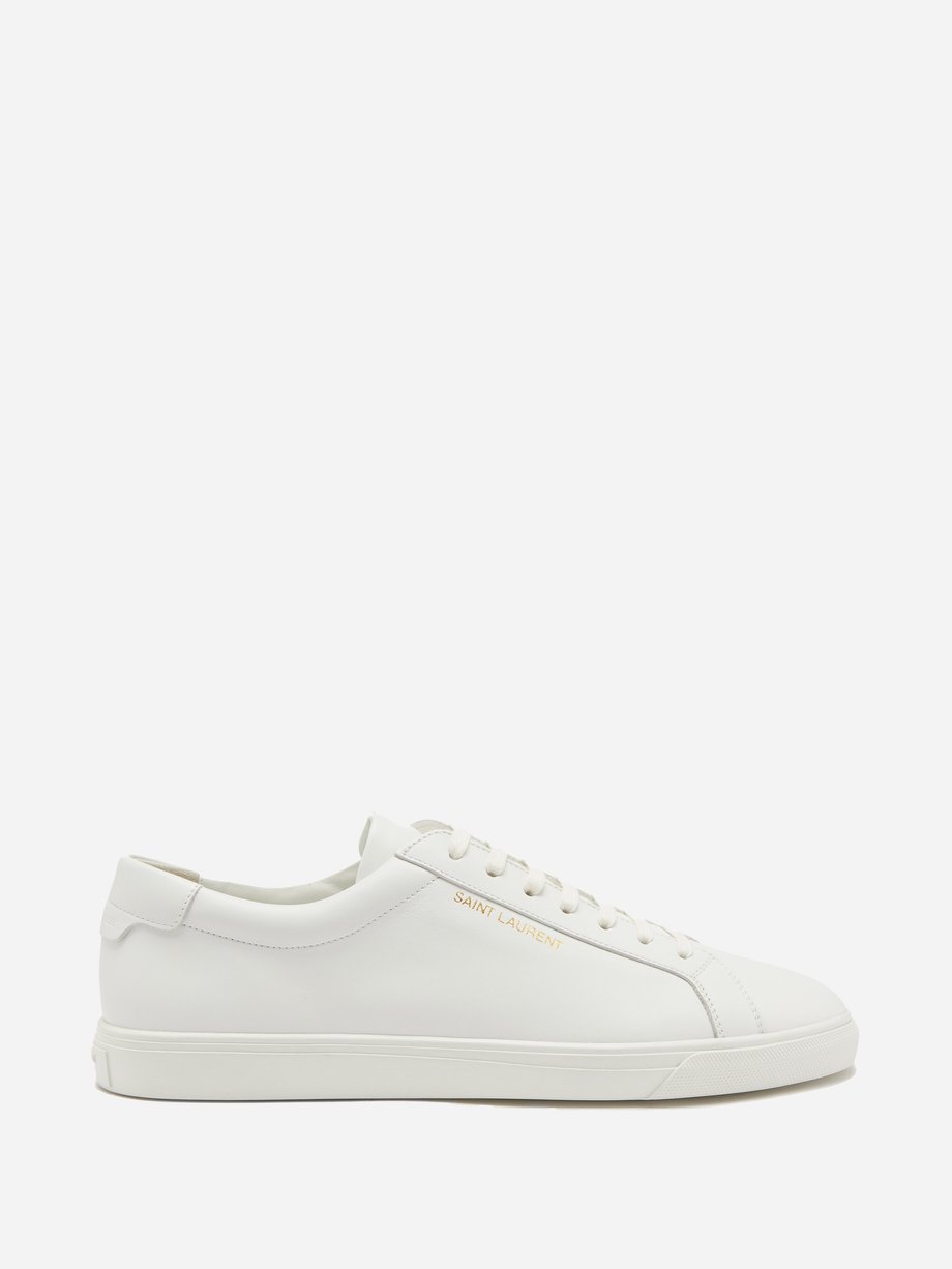 saint laurent white trainers