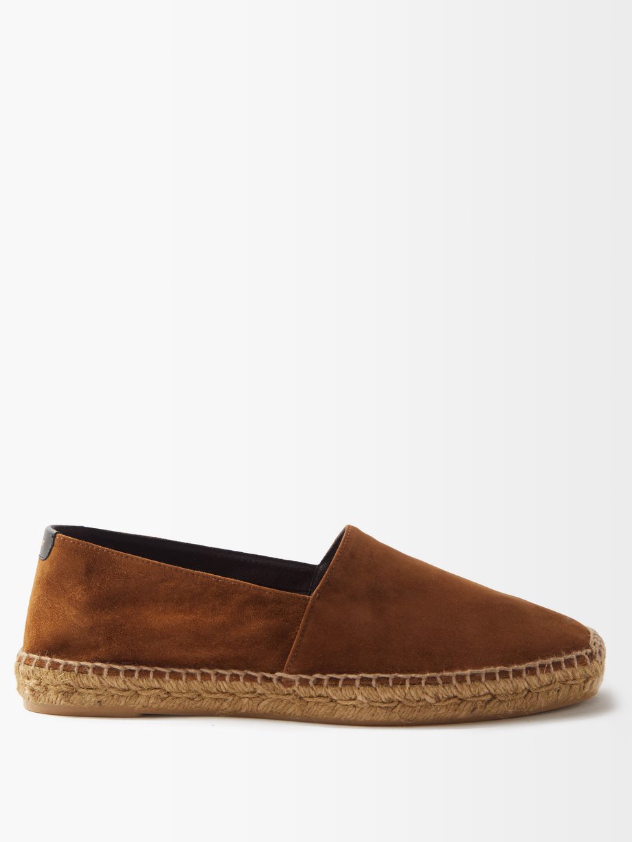 saint laurent suede espadrilles